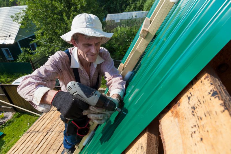 Sheet Metal Siding Repair detail